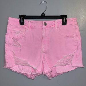 American Eagle Pink Shorts